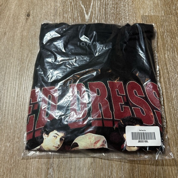 Nick Jonas/Jonas Brothers Red Dress Merch Size Large - Picture 2 of 3